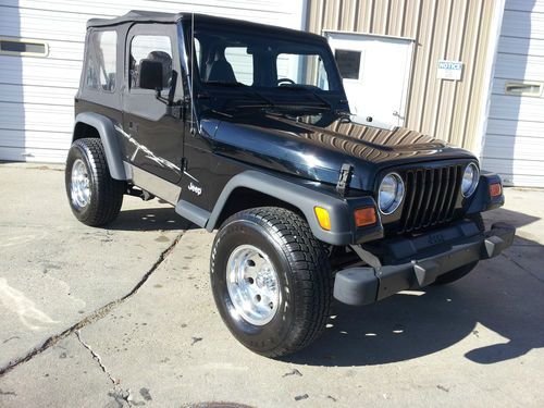 2002 jeep wrangler x sport utility 2-door 4.0l