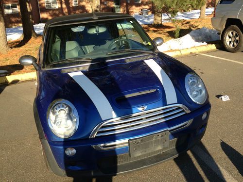 2005 mini cooper s convertible 2-door 1.6l low reserve