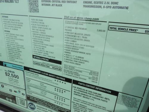 2014 Chevrolet Malibu 1LT, US $23,410.00, image 20