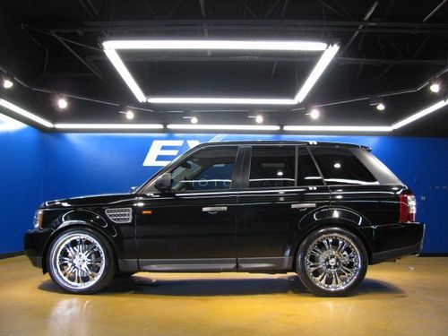 2008 range rover sport super charge - black