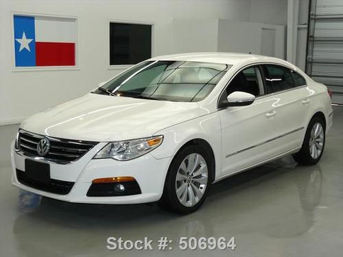 2010 volkswagen cc sport turbo htd leather nav 25k mi texas direct auto