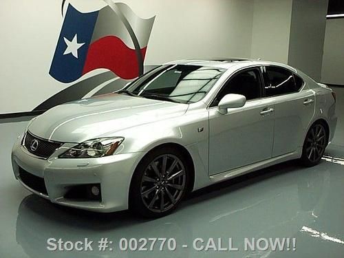 2008 lexus is f 416 hp sunroof leather nav rear cam 73k texas direct auto