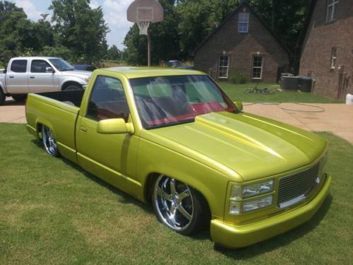 1988 chevy silverado bagged lowrider / frame off resto