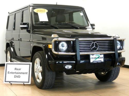 Clean luxury suv 2007 mercedes-benz g500 with low mileage