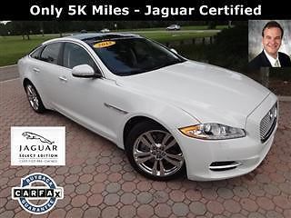 2013 jaguar xj panoramic roof, navigation, bluetooth,  certified, backup camera