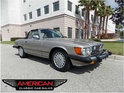 560sl 5.6l power 2 tops 70k actual miles cold a/c no reserve! high bidder wins