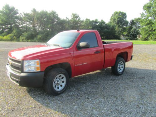 2008 chevrolet silverado 1500 wt standard cab pickup 2-door 4.3l