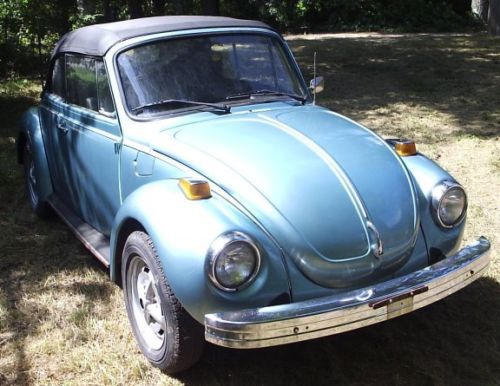 Vw beetle convertible 1979 classic