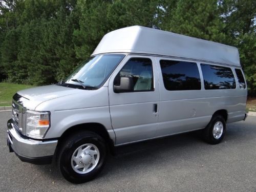 Ford : 2008 e350 extended hightop wheelchair conversion paratransit nice