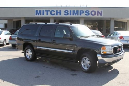 2004 gmc yukon xl slt 4wd low miles  sunroof  bose clean carfax  loaded !!