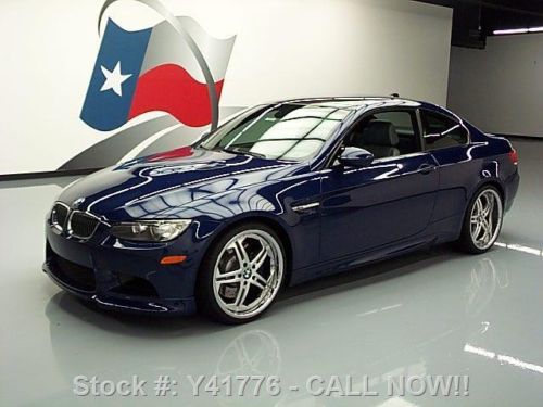 2008 bmw m3 coupe v8 6-speed ground effects 20&#039;s 49k mi texas direct auto