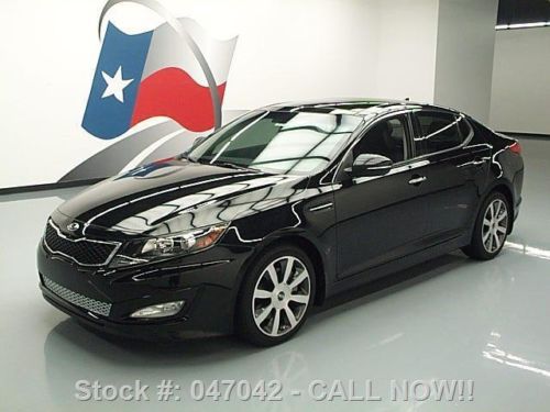 2012 kia optima sx t-gdi premium pano roof rear cam 30k texas direct auto