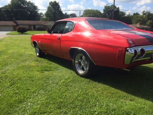 1971 CHEVELLE SS (clone) restored with strong running 350 and 4 speed very clean, image 2