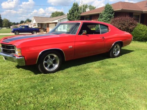 1971 CHEVELLE SS (clone) restored with strong running 350 and 4 speed very clean, image 4