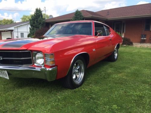 1971 CHEVELLE SS (clone) restored with strong running 350 and 4 speed very clean, image 9