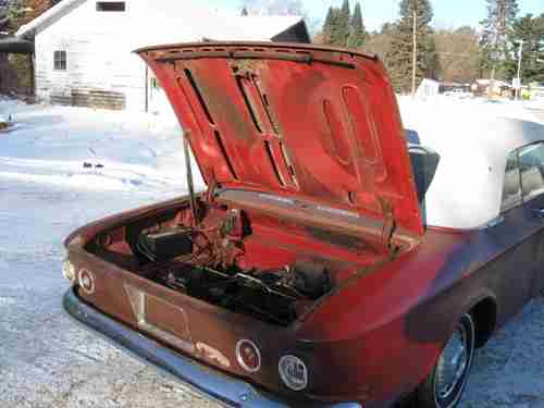 1963 Chevrolet Corvair Monza Convertible, US $1,200.00, image 10