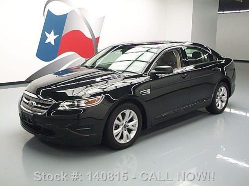 2011 ford taurus sel paddle shift sync 18&#034; wheels 35k texas direct auto