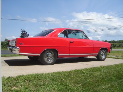 1967 nova ss 327-275 4 speed 12 bolt fresh professionally restored