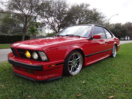 1988 bmw 635 csi alpina b10  low miles rare car! low reserve show car mint!