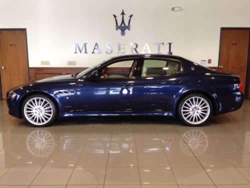 2011 maserati quattroporte s certified pre-owned 4.7l v8 425hp