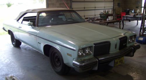 1974 oldsmobile delta 88 royale convertible 2-door 7.5l