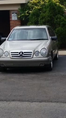 97 mercedes, champagne color, trim tan, standard e420 engine. runs good