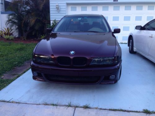 Bmw 528i (1998) clean!! m5 front -smoked out lights-cold a/c - runs good