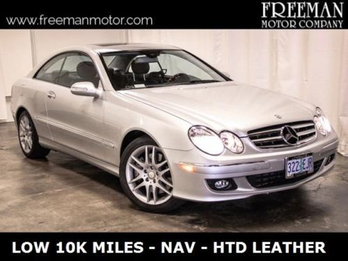 2009 mercedes-benz clk350 coupe 10k actua