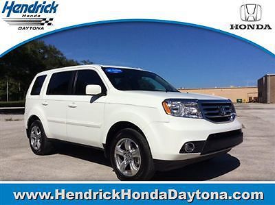 Honda pilot 2wd 4dr ex-l low miles suv automatic gasoline 3.5l v6 cyl white