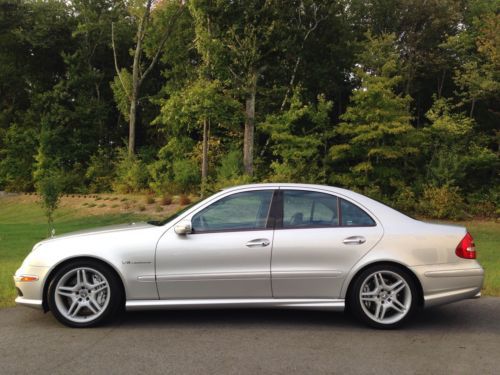 2003 mercedes-benz e55 amg supercharged - low miles super clean