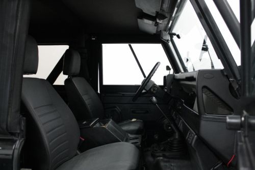 1995 Land Rover Defender 90 NAS---High Mileage Workhorse---Black/Black Softtop, image 8