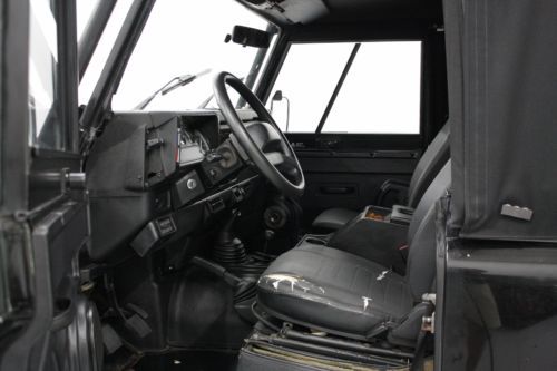 1995 Land Rover Defender 90 NAS---High Mileage Workhorse---Black/Black Softtop, image 9