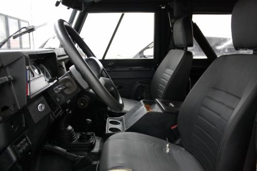1995 Land Rover Defender 90 NAS---High Mileage Workhorse---Black/Black Softtop, image 10