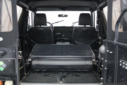 1995 Land Rover Defender 90 NAS---High Mileage Workhorse---Black/Black Softtop, image 14