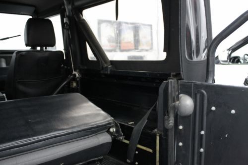 1995 Land Rover Defender 90 NAS---High Mileage Workhorse---Black/Black Softtop, image 15