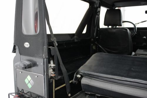 1995 Land Rover Defender 90 NAS---High Mileage Workhorse---Black/Black Softtop, image 16