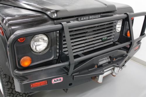 1995 Land Rover Defender 90 NAS---High Mileage Workhorse---Black/Black Softtop, image 18
