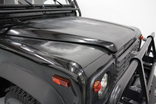 1995 Land Rover Defender 90 NAS---High Mileage Workhorse---Black/Black Softtop, image 19