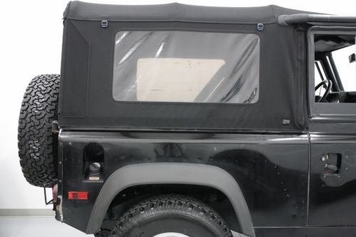 1995 Land Rover Defender 90 NAS---High Mileage Workhorse---Black/Black Softtop, image 23