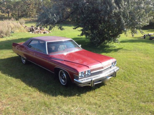 1974 buick electra 225 455-cu 4 door 2 family car electric everything driver