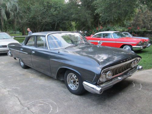 1961 dodge dart seneca sedan 61 forward look mopar solid driver low orig miles