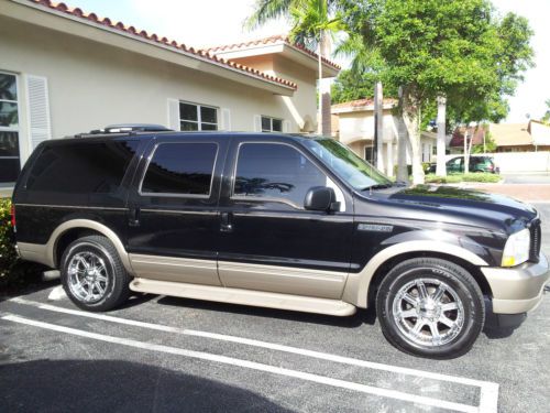 2003 ford excursion limo 4x2 eddie bauer