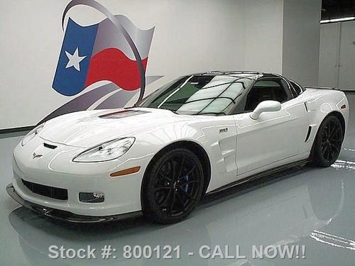 2012 chevy corvette zr1 638hp nav hud ride ctrl 495 mi! texas direct auto