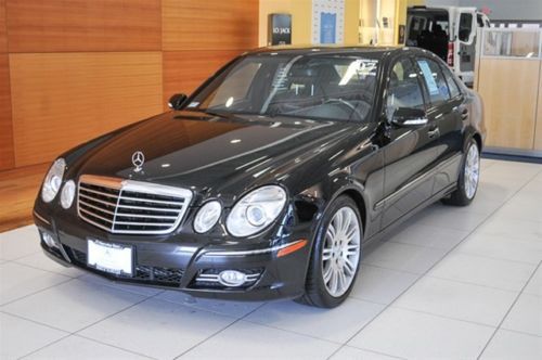 Used mercedes e350 4matic rare sport trunk closer premium i package sunroof
