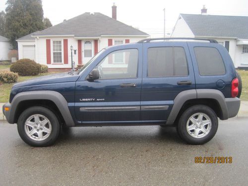 2003 jeep liberty sport 4x4
