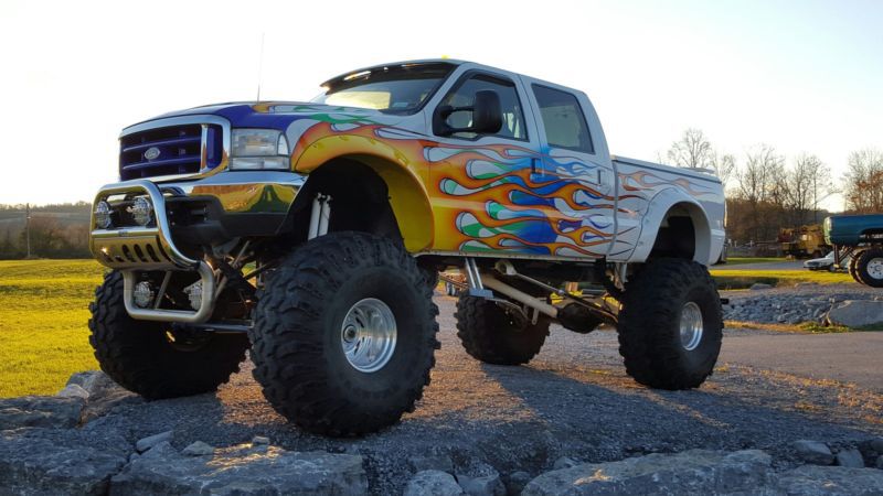 Sell Used 1999 Ford F 250 Monster Truck Lifted In Ridgewood New York