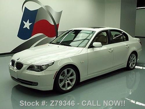 2008 bmw 535i sedan sport twin turbo sunroof nav 64k mi texas direct auto