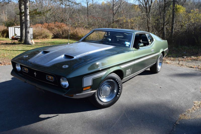 1971 Ford Mustang Ram-Air 4 Speed Matching Numbers, US $18,700.00, image 2