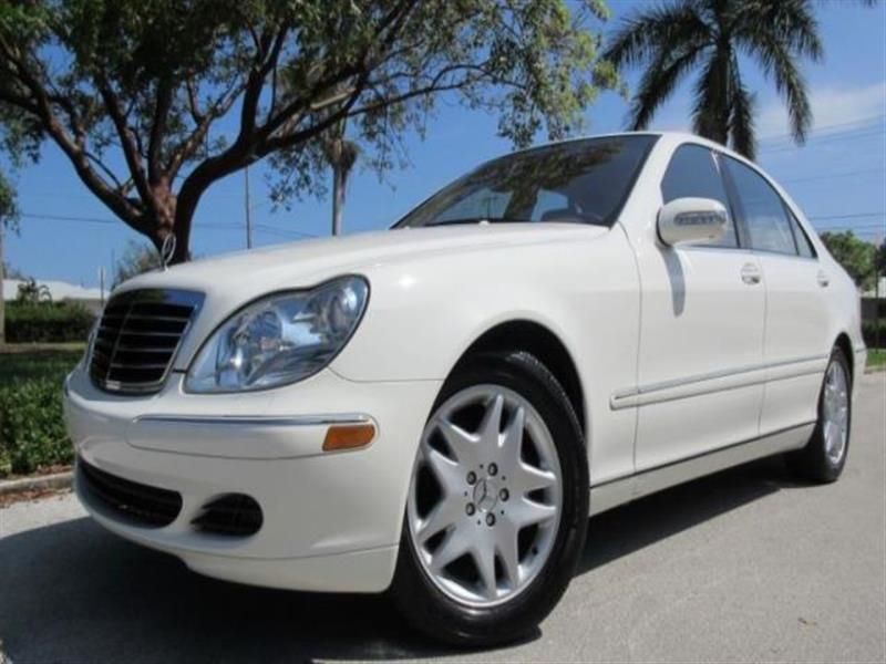 2003 mercedes-benz s-class 4dr