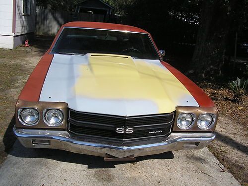 1970 chevelle ss # matching 4 speed with factory air